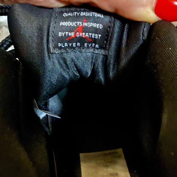 Jordan Black and White Athletic Shoes - Picture 4 of 5